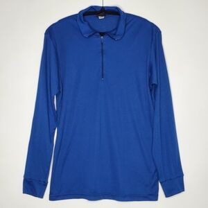 Patagonia Capilene Base Layer Shirt Size L Quarter Zip Long Sleeve Top